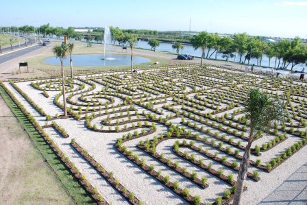 Ya se puede recorrer el laberinto de Borges en Tigre Ya se puede recorrer el laberinto de Borges en Tigre