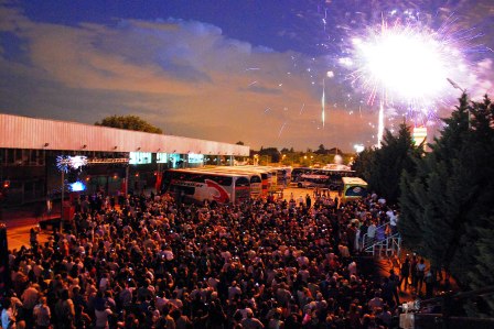 Massa inauguró la nueva terminal de ómnibus El Talar Massa inauguró la nueva terminal de ómnibus El Talar
