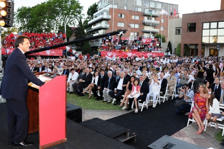 Sergio Massa asumió su segundo mandato en la intendencia de Tigre