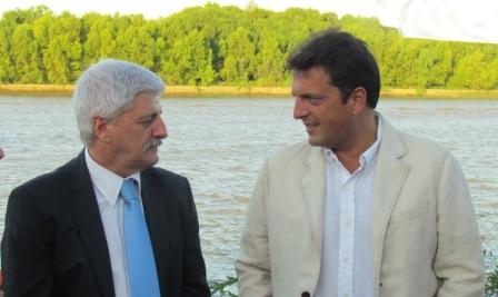 Andreotti y Massa firmarán un acta para trabajar juntos en el desarrollo del Canal San Fernando Andreotti y Massa firmarán un acta para trabajar juntos en el desarrollo del Canal San Fernando