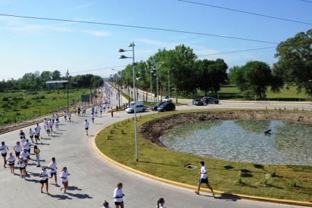 Se corrió en Tigre en la Maratón mundial por la Paz el nuevo tramo de la Ruta 27