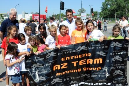 Se corrió en Tigre en la Maratón mundial por la Paz el nuevo tramo de la Ruta 27