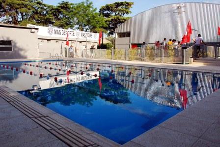 Massa y Riquelme inauguraron un nuevo polideportivo en Don Torcuato Massa y Riquelme inauguraron un nuevo polideportivo en Don Torcuato