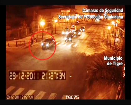 Las cámaras de Tigre destruyen la coartada de Sfeir. Las cámaras de Tigre destruyen la coartada de Sfeir.