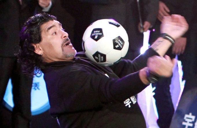 Luego de la Operación Maradona Ya Esta en China