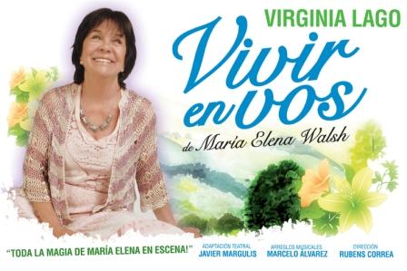 La actriz Virginia Lago se pone en la piel de María Elena Walsh para transmitir lo más sublime de su personaje