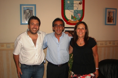La Diputada Viviana Nocito, mantuvo una reunión de trabajo con el Intendente de Escobar Sandro Guzmán y su Jefe de Gabinete Walter Blanco