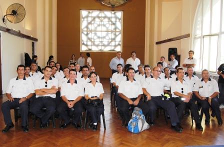 Agentes de Tránsito de Vicente López recibieron diplomas tras participar en curso de capacitación 