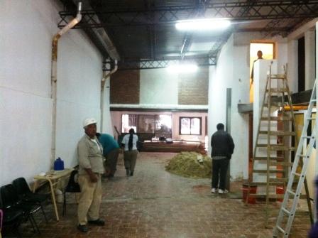 Avanzan las obras en la sede provisoria del IUNA Avanzan las obras en la sede provisoria del IUNA