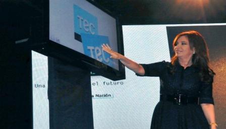 La Presidenta lanzó el canal de ciencias Tec Tecnópolis TV, el primero en su tipo en habla hispana La Presidenta lanzó el canal de ciencias Tec Tecnópolis TV, el primero en su tipo en habla hispana