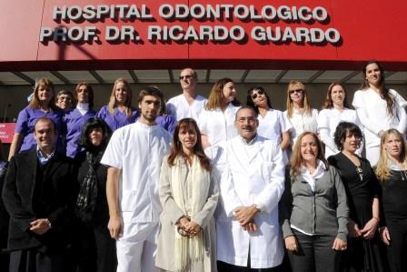 Massa inauguró el nuevo Hospital Odontológico de Tigre (Equipo del nuevo Hospital) 
