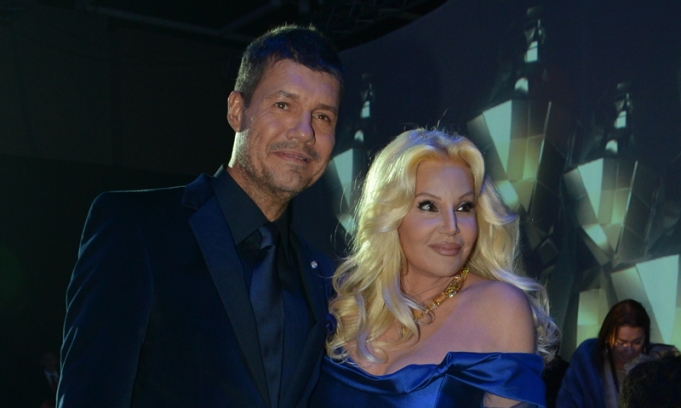 Tinelli y Susana Giménez en la entrega de los Martín Fierro Tinelli y Susana Giménez en la entrega de los Martín Fierro