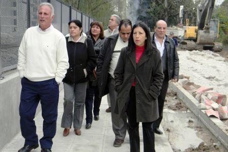 La Comisión de Obras Públicas recorrió la obra del nuevo Jardín de Rincón de Milberg La Comisión de Obras Públicas recorrió la obra del nuevo Jardín de Rincón de Milberg