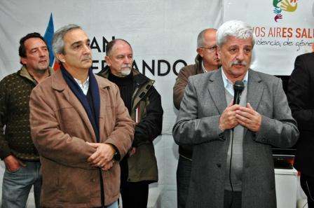 Se inauguró la Carpa Sanitaria en San Fernando