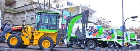 San Fernando presentó la nueva flota de camiones municipales San Fernando presentó la nueva flota de camiones municipales