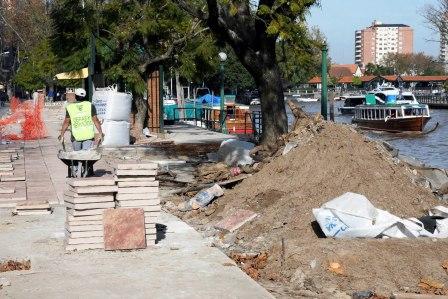 Comenzó la remodelación del Paseo Mitre Comenzó la remodelación del Paseo Mitre