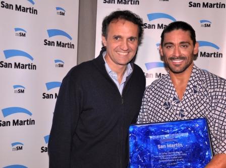 Katopodis distinguió a Piquín en su visita a San Martín