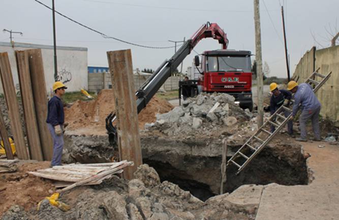 AYSA reparó fallas cloacales que perjudicaban al bajo Boulogne AYSA reparó fallas cloacales que perjudicaban al bajo Boulogne