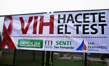 400 vecinos se realizaron el Test de VIH en la Carpa Sanitaria de San Fernando