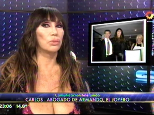 En el programa de Tinelli Moria Casán discutió con el abogado del joyero En el programa de Tinelli Moria Casán discutió con el abogado del joyero