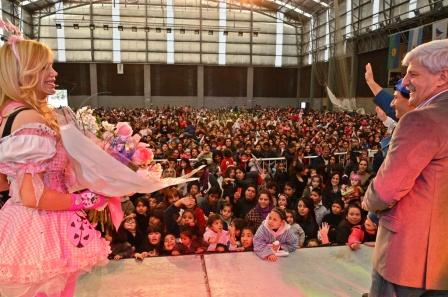 Diez mil vecinos de San Fernando disfrutaron del show de Panam por el Día del Niño.