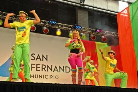Diez mil vecinos de San Fernando disfrutaron del show de Panam por el Día del Niño.