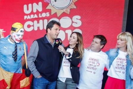 Multitudinario festejo del día del niño en Tigre