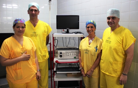 Nuevo endoscopio para el quirófano del Hospital Houssay de Vicente López Nuevo endoscopio para el quirófano del Hospital Houssay de Vicente López