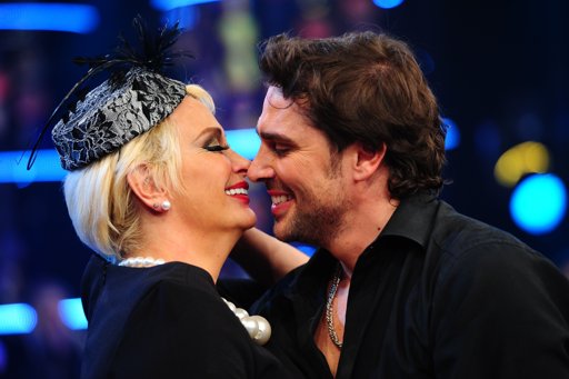 Matías Alé besó a Carmen Barbieri en “Bailando por un sueño” Matías Alé besó a Carmen Barbieri en “Bailando por un sueño”