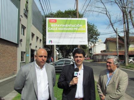 Repavimentarán la Calle Pelliza en Munro Repavimentarán la Calle Pelliza en Munro