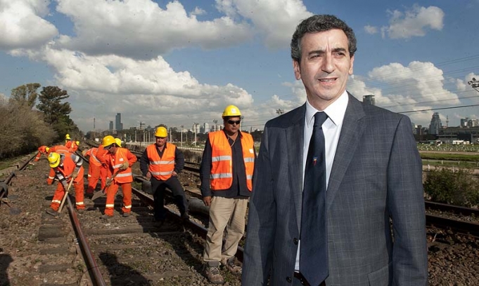 El funcionario visitó este miércoles a la tarde las obras de renovación de vías en el ramal Mitre El funcionario visitó este miércoles a la tarde las obras de renovación de vías en el ramal Mitre