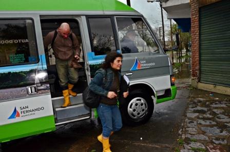 El Municipio San Fernando tomó medidas preventivas ante la sudestada