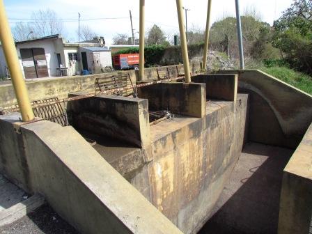 Estacion de bombeo que conforman la defensa costera, ubicada en España y Mitre Estacion de bombeo que conforman la defensa costera, ubicada en España y Mitre