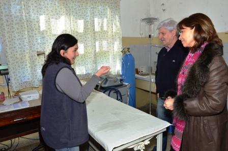 Luis Andreotti visitó la Escuela 25, el Hospital Carrillo y el Destacamento del Guardaparque Luis Andreotti visitó la Escuela 25, el Hospital Carrillo y el Destacamento del Guardaparque