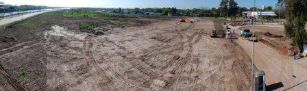 Comienza en el Camino de los Remeros la construcción del lago más grande de Tigre Comienza en el Camino de los Remeros la construcción del lago más grande de Tigre