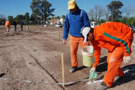 Comienza en el Camino de los Remeros la construcción del lago más grande de Tigre Comienza en el Camino de los Remeros la construcción del lago más grande de Tigre