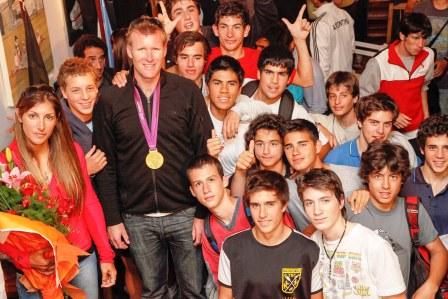 Mahe Drysdale, neozelandés medalla de oro en single scull en los Juegos Olímpicos de Londres y seis veces campeón del mundo Mahe Drysdale, neozelandés medalla de oro en single scull en los Juegos Olímpicos de Londres y seis veces campeón del mundo