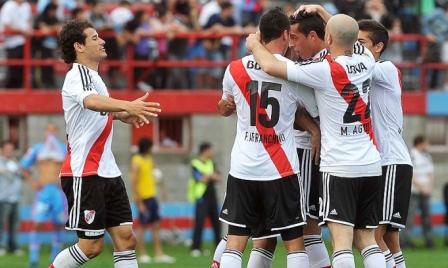 Con una goleada River y Almeyda tomaron aire en Sarandí Con una goleada River y Almeyda tomaron aire en Sarandí