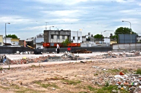 El Municipio de San Fernando concluyó con la etapa de demolición del ex Mercado Grondona