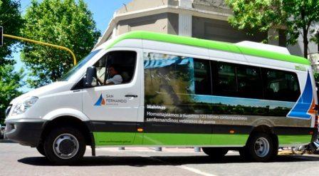 Nueva camioneta municipal que homenajéa a los excombatientes de Malvinas de San Fernando