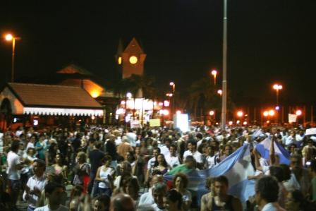 La protesta se hizo sentir en zona Norte