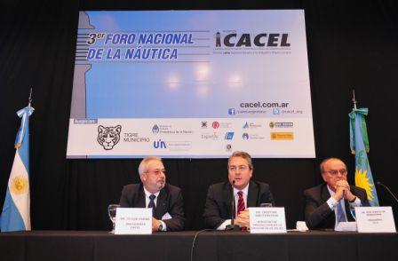 Breitenstein inauguró Foro Nacional de la Náutica en Tigre Breitenstein inauguró Foro Nacional de la Náutica en Tigre