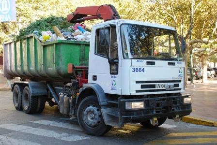 Recolección de residuos en San Fernando durante el jueves 28 de agosto