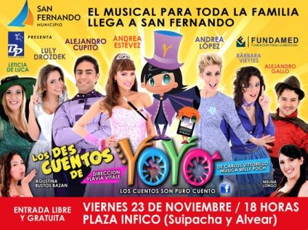 los chicos podrán disfrutar de la obra Los descuentos de Yoyó los chicos podrán disfrutar de la obra Los descuentos de Yoyó