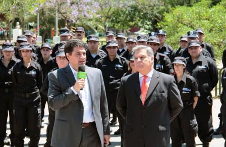 Jorge Macri encabezo la presentación de los 100 nuevos Guardianes de Calle. Jorge Macri encabezo la presentación de los 100 nuevos Guardianes de Calle.