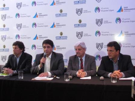 Se reunieron en Vicente López los intendentes de la Región Metropolitana Norte Se reunieron en Vicente López los intendentes de la Región Metropolitana Norte