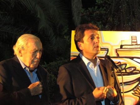 Carlos Paéz Vilaró inauguró su nuevo taller en Tigre Carlos Paéz Vilaró inauguró su nuevo taller en Tigre