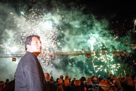 Con una Misa criolla, Tigre festejó la Navidad - Massa fuegos artificiales