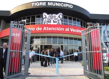 Massa inauguró el nuevo Centro de Operaciones Tigre