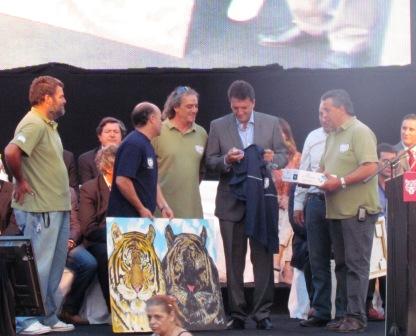 Massa inauguró el nuevo Centro de Operaciones Tigre - Reconocimiento ex combatientes